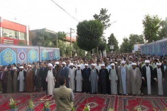 برگزاری نماز عید فطر در شهرستان بروجرد