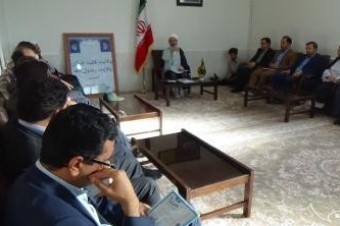 برگزاری در س اخلاق مدیران در دفتر امام جمعه شهرستان کوهدشت