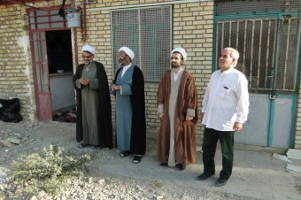 دیدار رئیس تبلیغات اسلامی الیگودرز با روحانی مستقر روستای سور