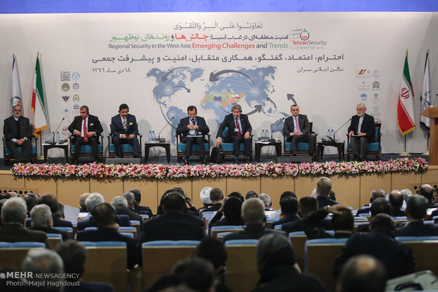  بیانیه پایانی دومین کنفرانس امنیتی تهران؛ مداخلات قدرت‌های فرامنطقه‌ای به تأمین امنیت کمکی نکرده است
