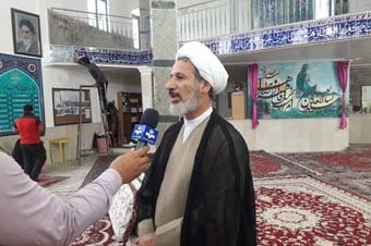 غبارروبی مسجد حضرت زهرا(س) با حضور مدیرکل تبلیغات اسلامی لرستان
