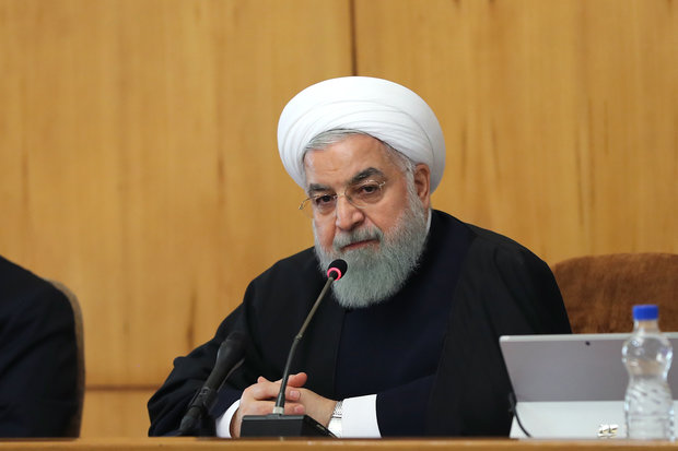  روحانی در نشست هیئت دولت ملت ایران، قدس و مظلومان تاریخ را هرگز تنها نخواهد گذاشت