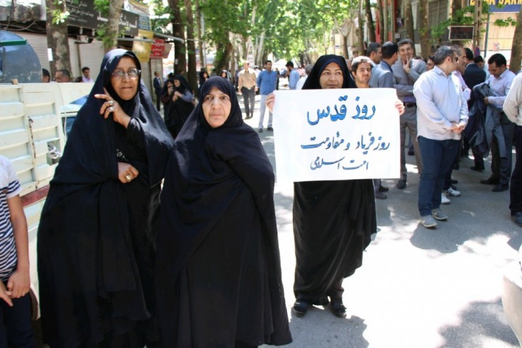 حماسه حضور مردم استان لرستان در راهپیمایی روز قدس