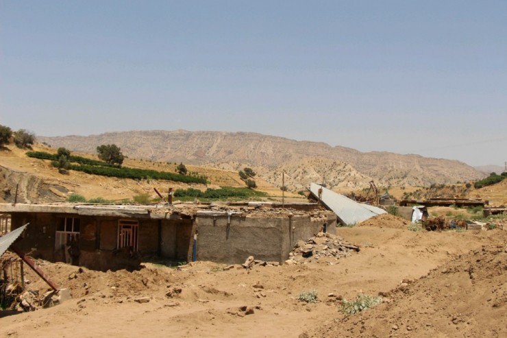 بازدید رئیس اداره روابط عمومی سازمان تبلیغات اسلامی از مناطق سیل زده لرستان