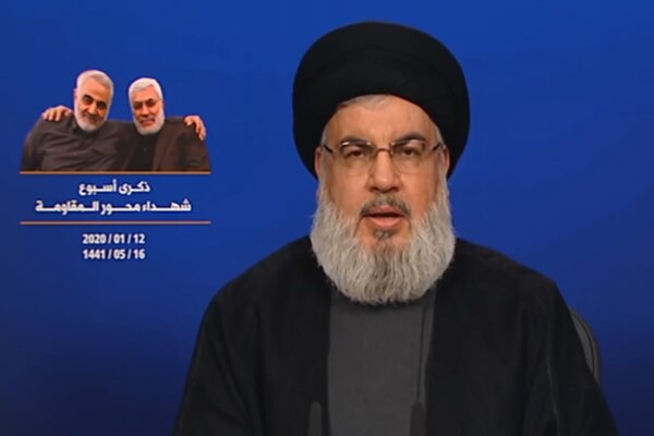 سیدحسن نصرالله حاج قاسم سلیمانی در طول ایام جنگ ۳۳ روزه در بیروت ماند