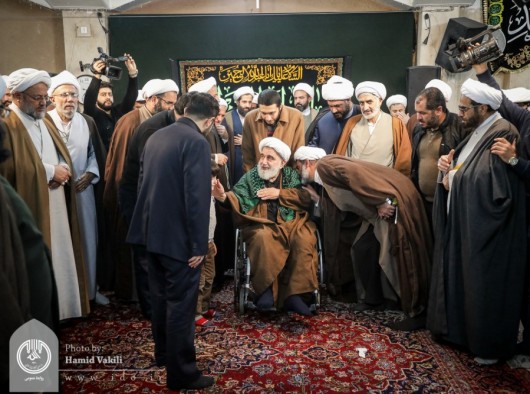 دیدار مدیران کل تبلیغات اسلامی سراسر کشور با آیتالله جاودان