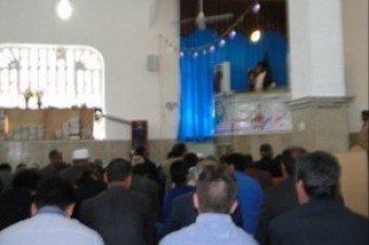 برگزاری نماز جمعه در مصلی شهرستان سلسله