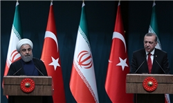 روحانی در نشست خبری مشترک با رئیس‌جمهور ترکیه
