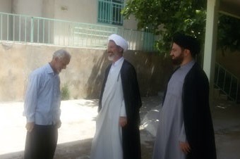 بازدیدمدیرکل تبلیغات اسلامی لرستان ازخانه عالم روستای چنگایی شهرستان خرم آباد