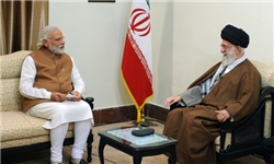 رهبر معظم انقلاب اسلامی در دیدار نخست‌وزیر هندوستان